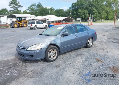 2007 Honda Accord 2.4 Ex из США, поврежденный, VIN 1HGCM56857A124153